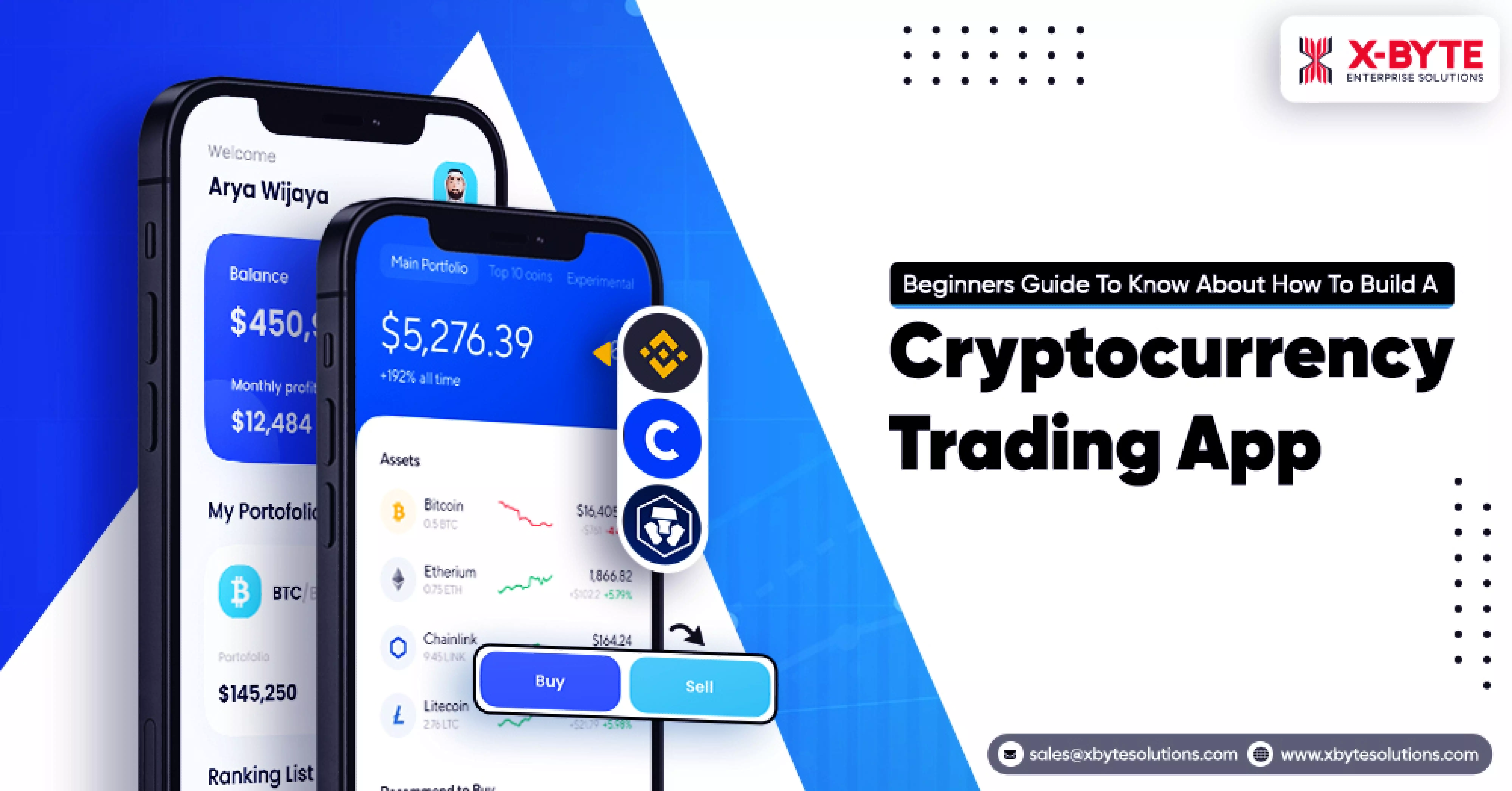 Complete Guide to know about how to build a Cryptocurrency Trading App